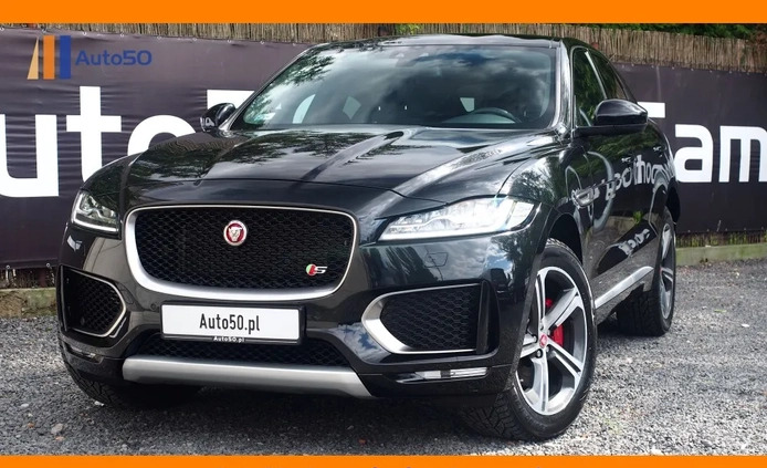 Jaguar F-Pace cena 145555 przebieg: 97010, rok produkcji 2016 z Poznań małe 781